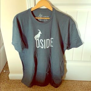 Mens Linksoul Goatsider tee (L) (Indigo)
